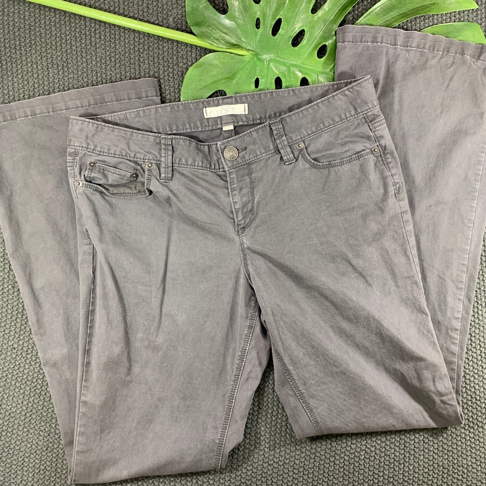 Dark Grey Jeans Size 10 LOFT
